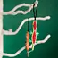 Small Lizard Beaded Ornament