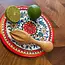 Leila Red Platter