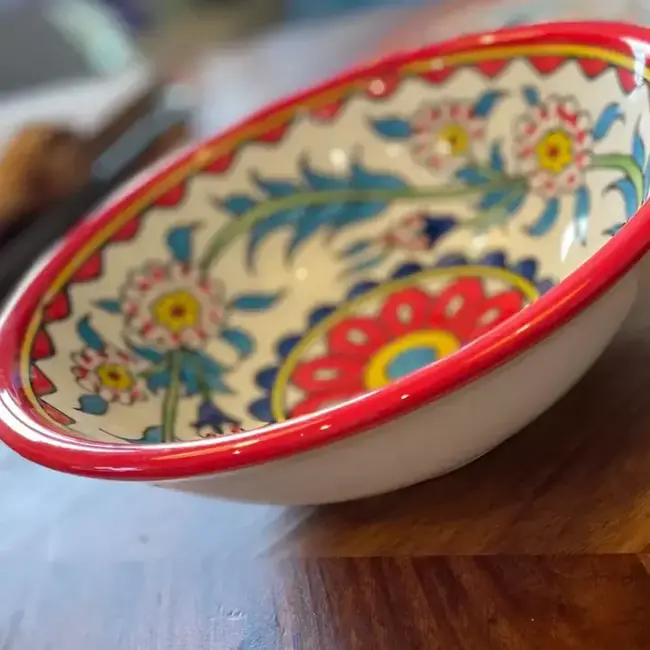 Leila Red Bowl