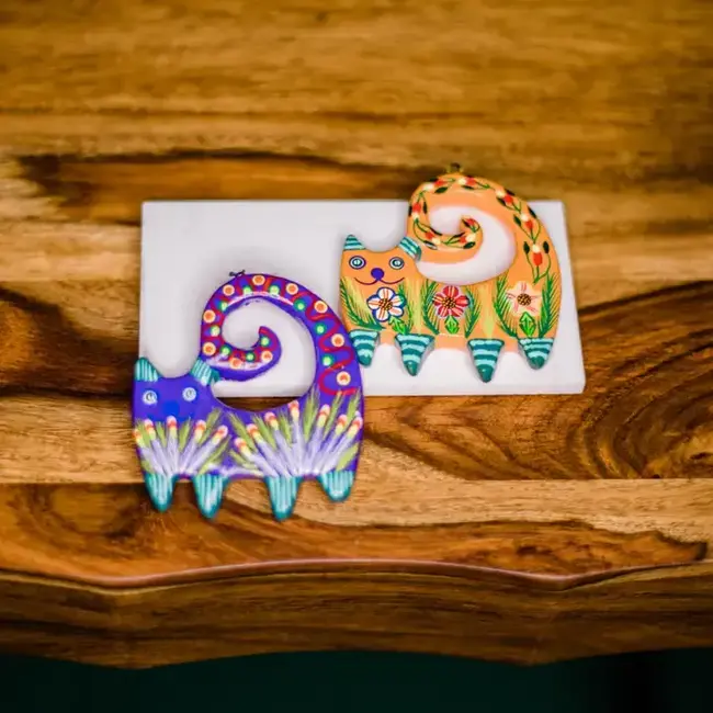 Cat Ceramic Ornament