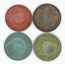 Geometric Flower Petal Ceramic Ring Dish