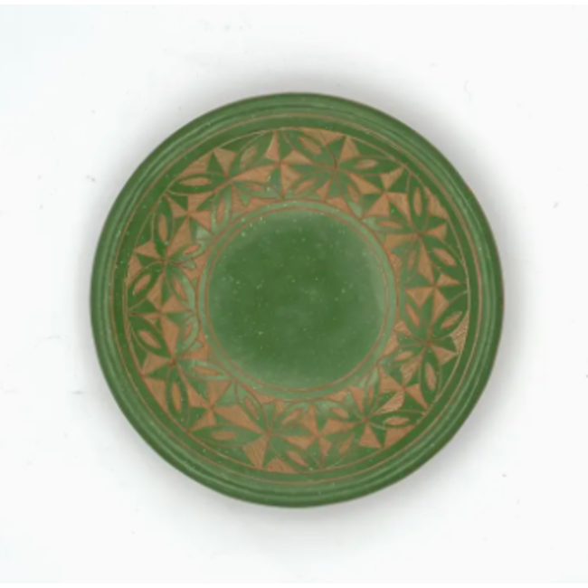 Geometric Flower Petal Ceramic Ring Dish