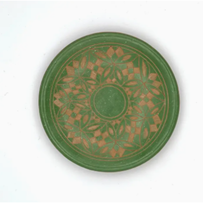 CLEARANCE Geometric Kaleidoscope Ceramic Ring Dish