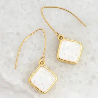 China Clare Opal Earrings