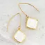 China Clare Opal Earrings