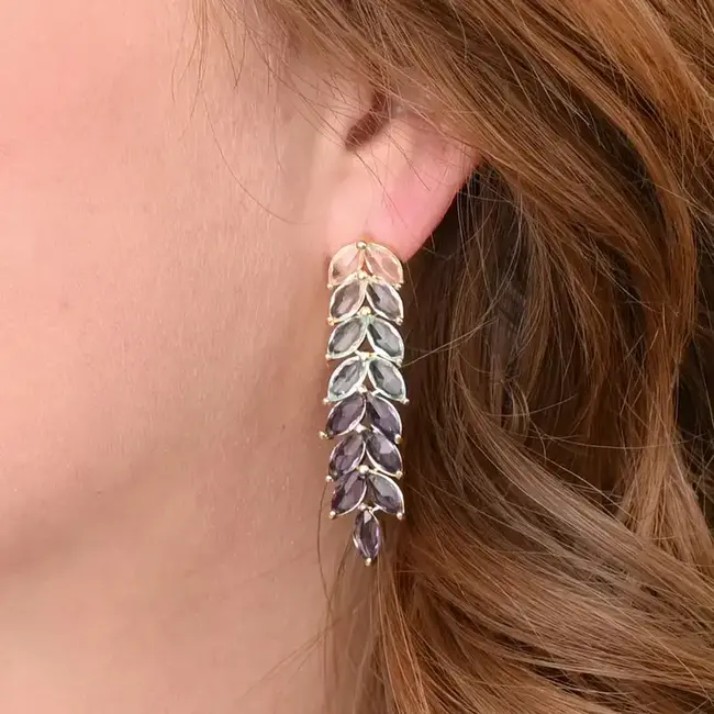 Earrings - Eclipse Chandelier
