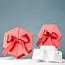 CLEARANCE Gift Hope Red Hexagon Box