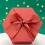 CLEARANCE Gift Hope Red Hexagon Box