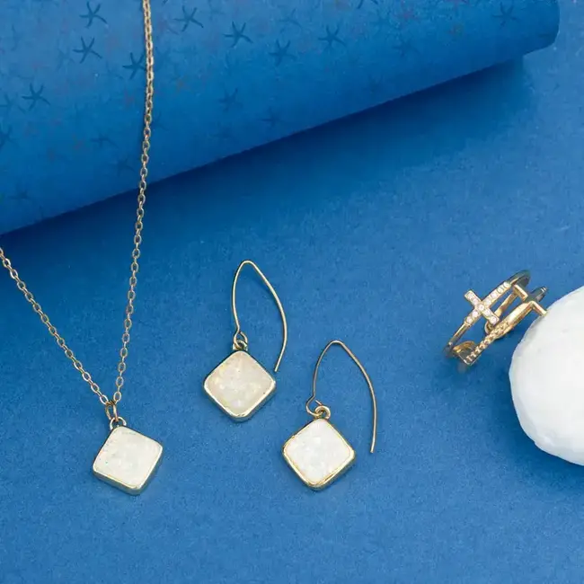 Clare Opal Necklace