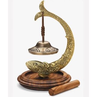 India Table Chime  - Lucky Fish w/ Striker