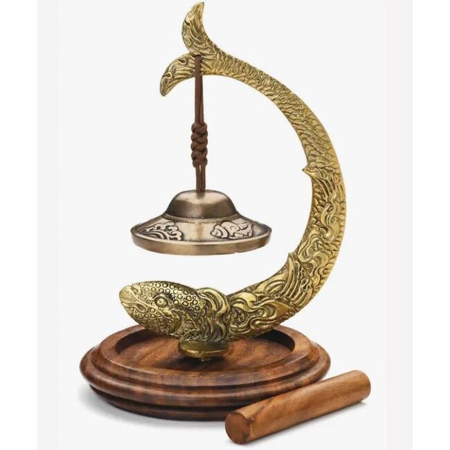 Lucky Fish Table Chime w/ Striker