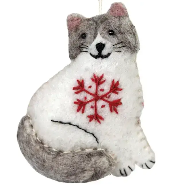 Snowflake Ragamuffin Ornament