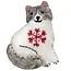 Nepal Snowflake Ragamuffin Ornament