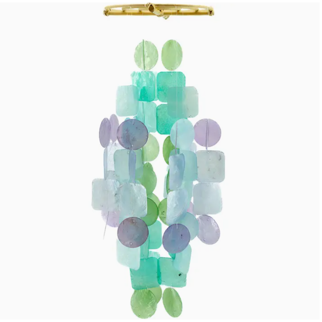 Capiz Chime - Wisteria