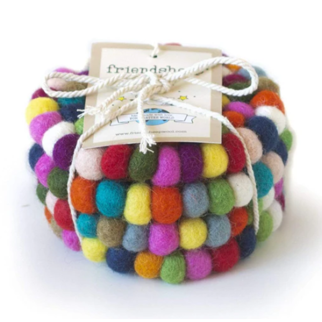 Boho Eco Coasters (Set of 4)