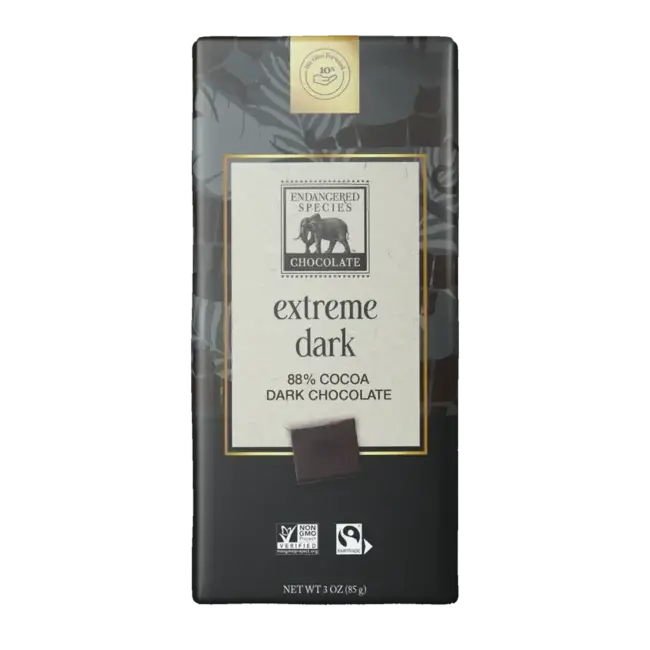 Endangered Species - Jaguar 88% Dark Chocolate, 85g