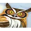Quilling Card - Great Horned Owl