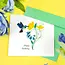 Quilling Card - Birthday Hummingbird
