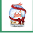 Vietnam Quilled Card - Snow Globe