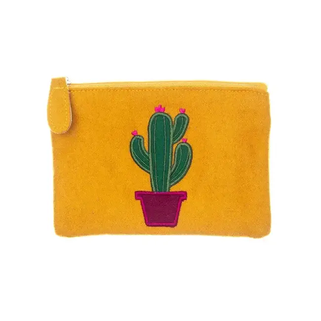 Felt  Coin Purse - Cactus