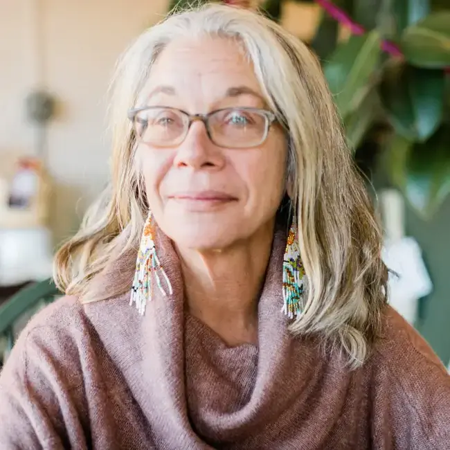 Hummingbird Fringe Earrings - Sunrise