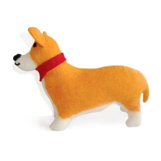 Nepal Felted Corgi