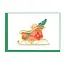 Vietnam Mini Quilled Card - Christmas Sleigh