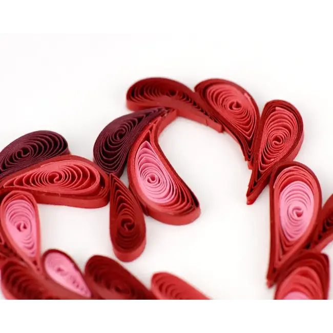 Quilling Card - A Toast to Love