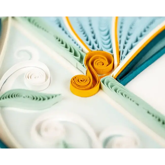 Quilled Card - Baby Buggy