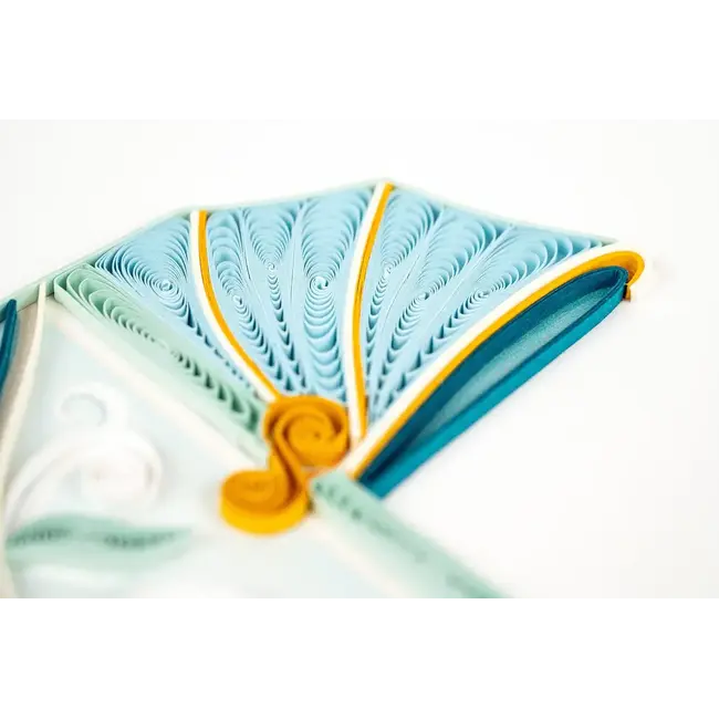 Quilled Card - Baby Buggy