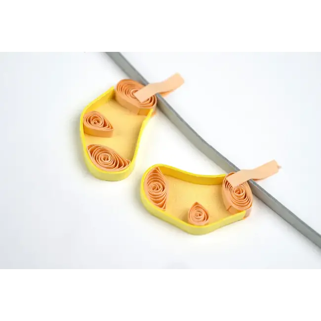 Quilling Card - Baby Clothesline