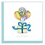 Quilled Card - Birthday Balloon Surprise