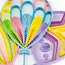 Quilled Card - Birthday Balloon Surprise