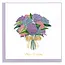 Quilling Card - Birthday Hydrangea Bouquet