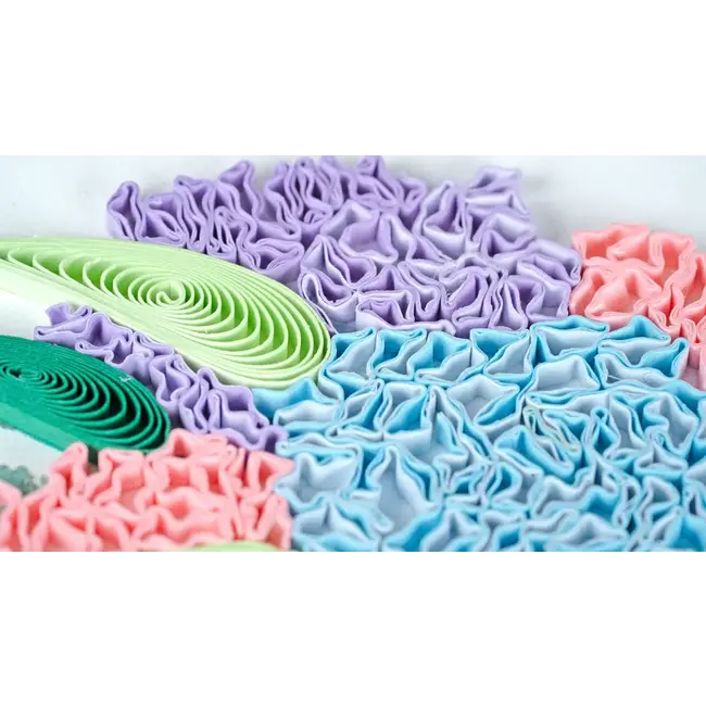 Quilled Card - Birthday Hydrangea Bouquet