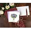 Quilling Card - Birthday Hydrangea Bouquet