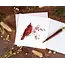 Quilling Card - Cardinal & Cherry Blossom