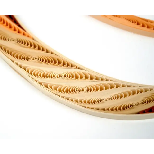 Quilled Card - Gold Wedding Rings