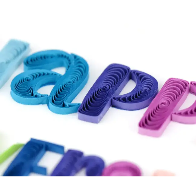 Quilling Card - Happy Anniversary