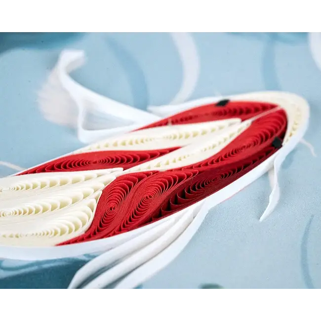 Quilling Card - Koi Fish Pond