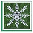Vietnam Quilled Card - Snowflake On Pine