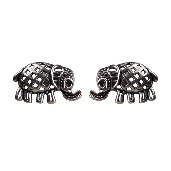 Elephant Stud Earrings