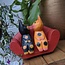 Indonesia Cat Couple on Sofa Wood Sculpture