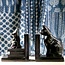 India Cat & Mouse Palewa Stone Bookends