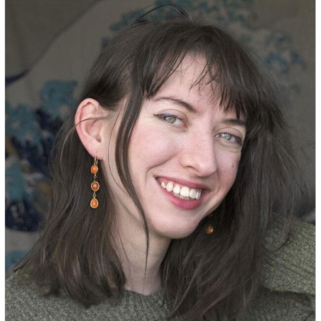 Triple Drop Carnelian Earrings