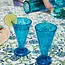 Sama Blue Handblown Cocktail Glass