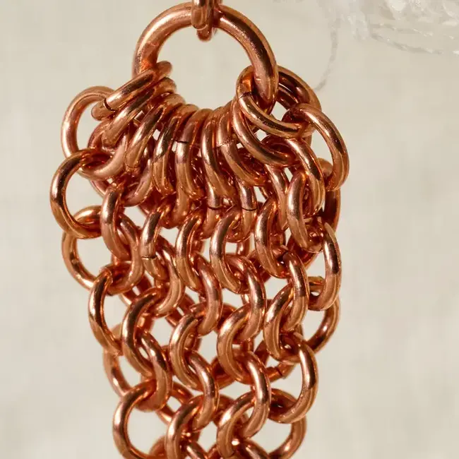 Earrings  - Alma Copper Waterfall Drop