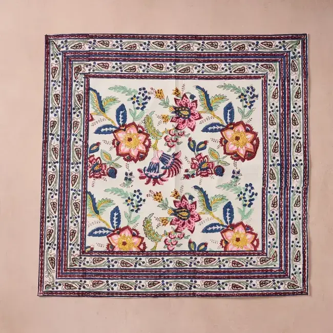 Napkin - Zaina Floral Block Print