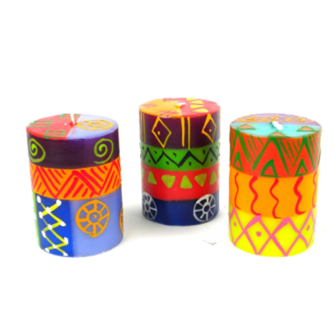 Hand Painted Votive Candle