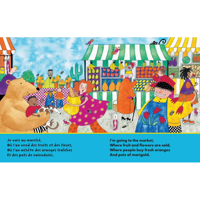 Bear on a Bike (French & English) - Paperback